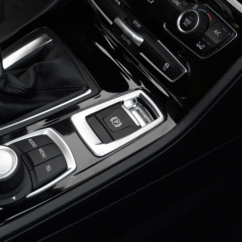 BMW 2 F45 F46 Chrom Elektronische Handbremse Rahmen Abdeckung