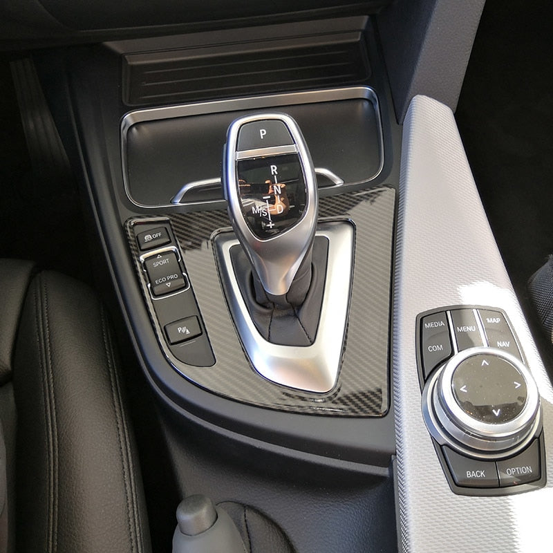 BMW 3 / 4 Carbon Schaltehebel Getriebe Gehäuse Mittelkonsole Abdeckung