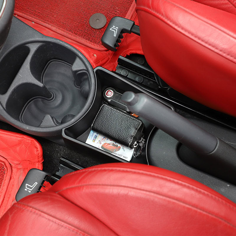 Geeignet für: Fiat 500 (Baujahre 2011-2015) Handbremsen-Aufbewahrungsbox aus ABS, 1-teiliges Set