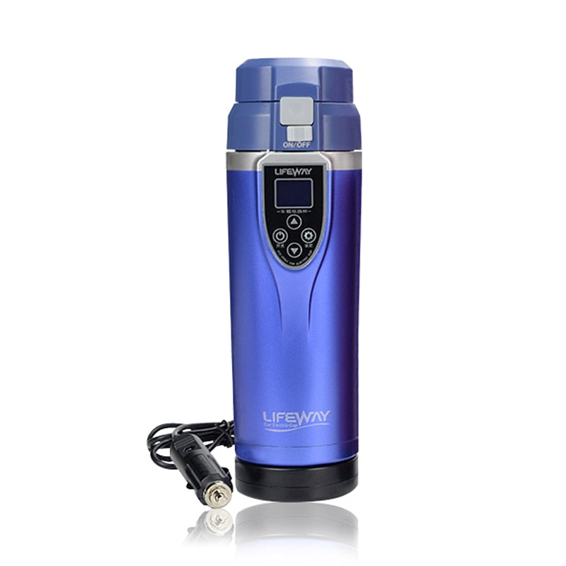 Auto Heizungsbecher Wasserkocher Kaffee Tasse Reisen Wasserheizgerät 350ml 12V/24V