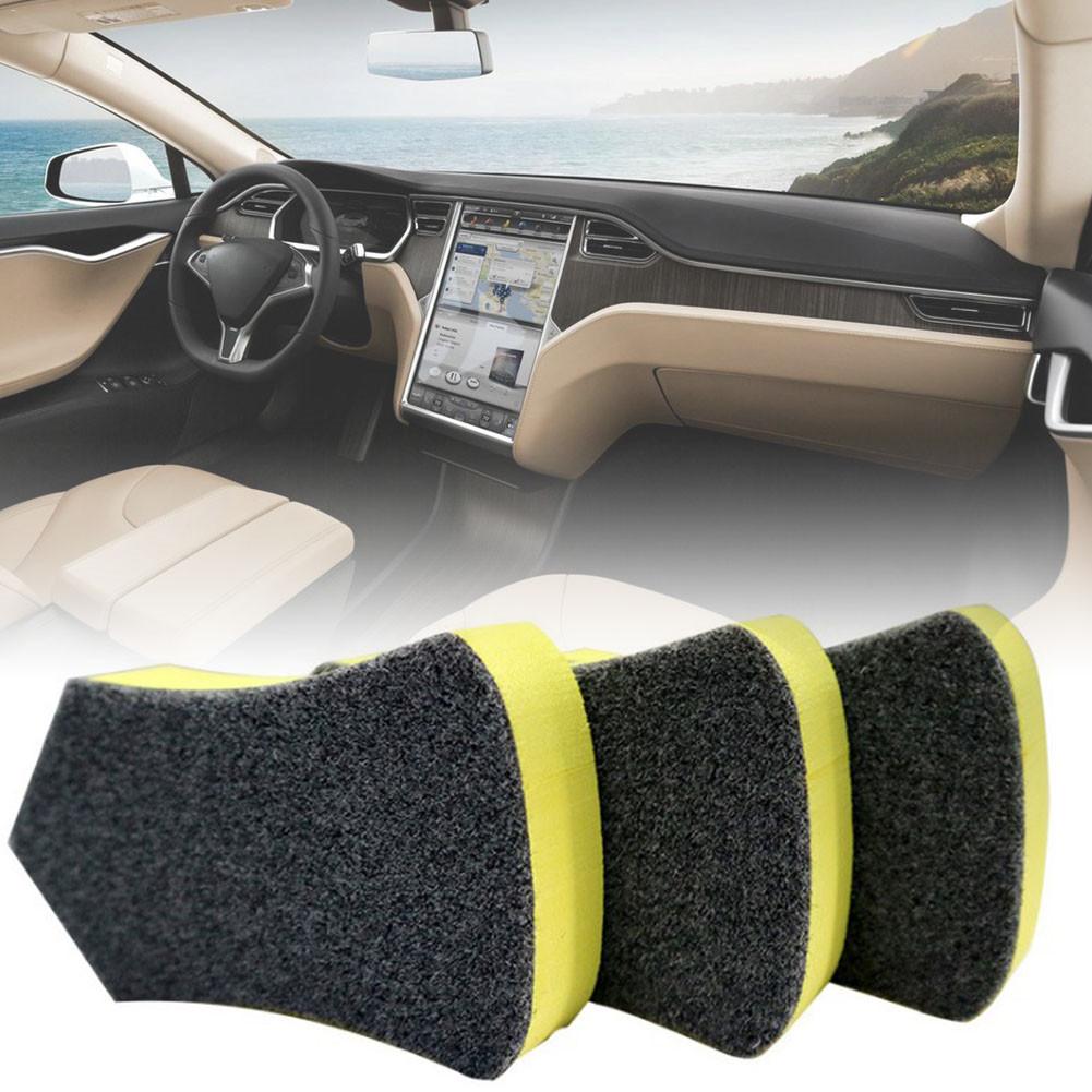 Nano Reinigungsschwamm Auto Ledersitz Auto Pflege Interieur Details 1Stk