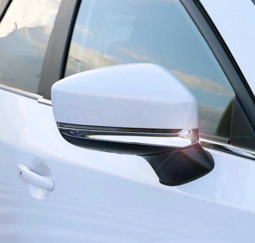 Mazda CX5 KF Chrom Rückspiegel Seitenspiegel Abdeckung Blende Rahmen