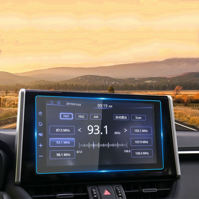 Toyota RAV4 XA50 Bildschirm Mittelkonsole Armaturenbrett Schutzfolie Folienaufkleber
