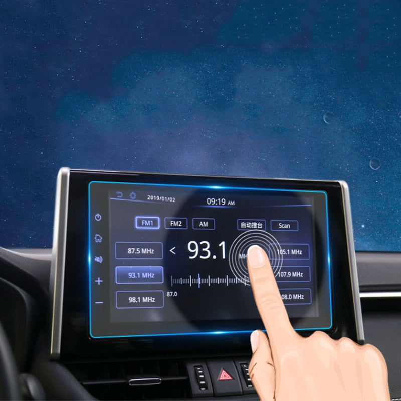 Toyota RAV4 XA50 Bildschirm Mittelkonsole Armaturenbrett Schutzfolie Folienaufkleber