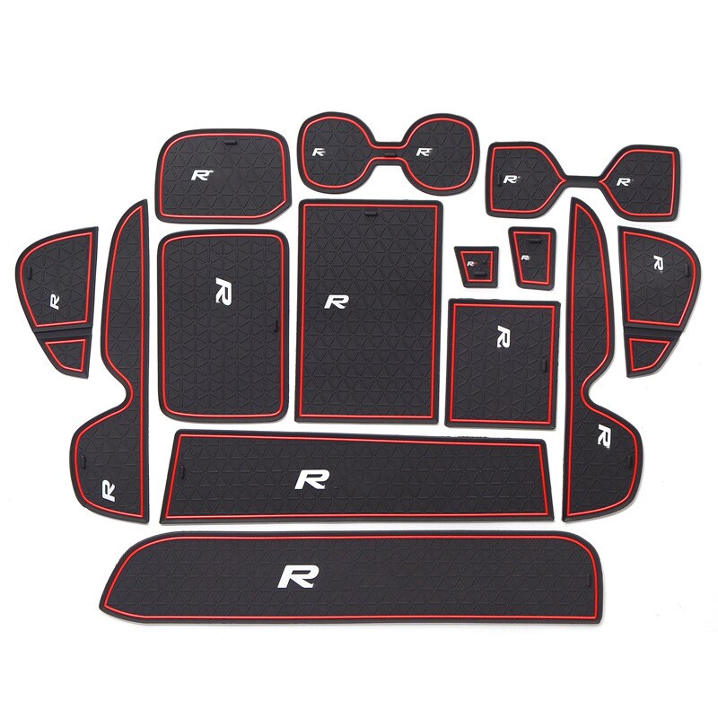 Toyota RAV4 XA50 Antirutschmatte Gummimatten Rutschfeste Matten mit Logo