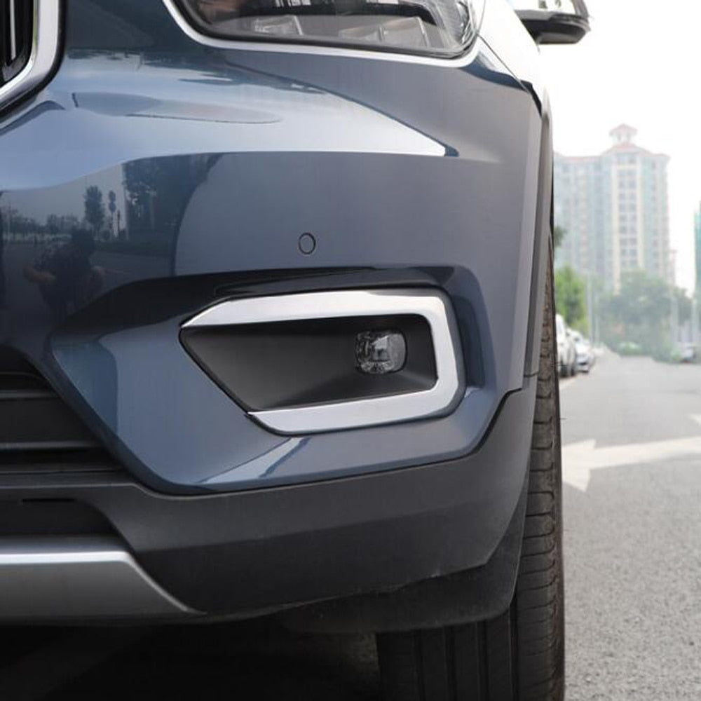 Volvo XC40 Chrom Nebelscheinwerfer Licht Vorne Abdeckung Rahmen