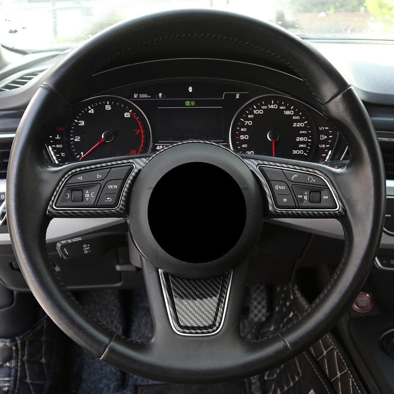 Audi A3 8V / A4 A5 B9 Lenkradbezug Lenkradhülle Abdeckung Rahmen