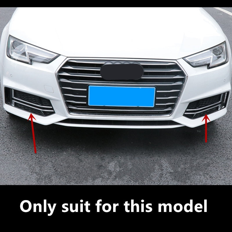 Audi A4 B9 Nebelscheinwerfer Licht Grill Vorne Abdeckung Rahmen