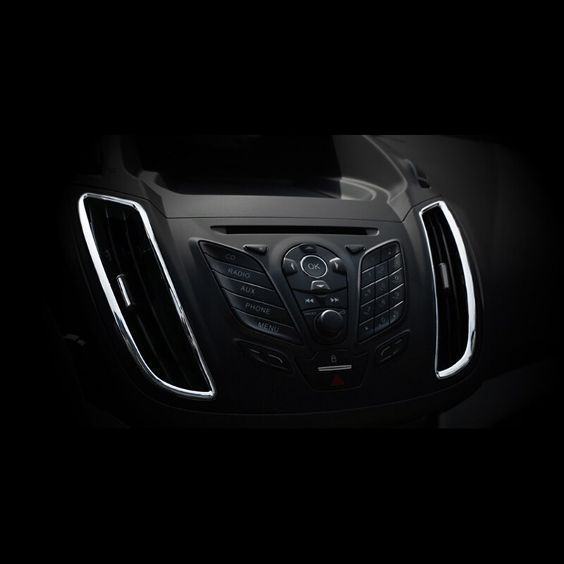 Ford Kuga Chrom Armaturenbrett Luftdüsen Lüftung Abdeckung Rahmen