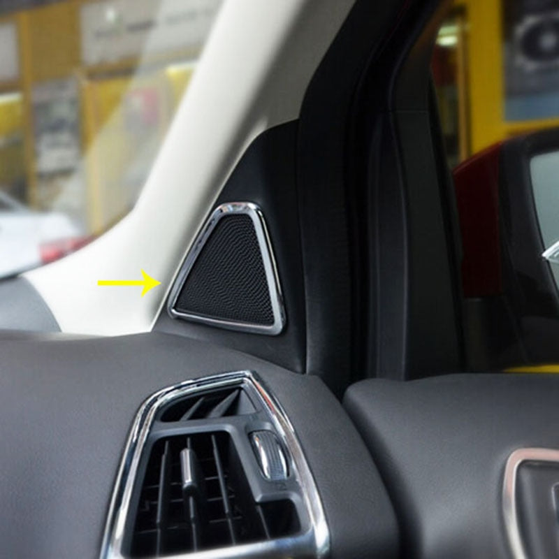 Ford Kuga Chrom Lautsprecher A Säule Tür Fenster Abdeckung