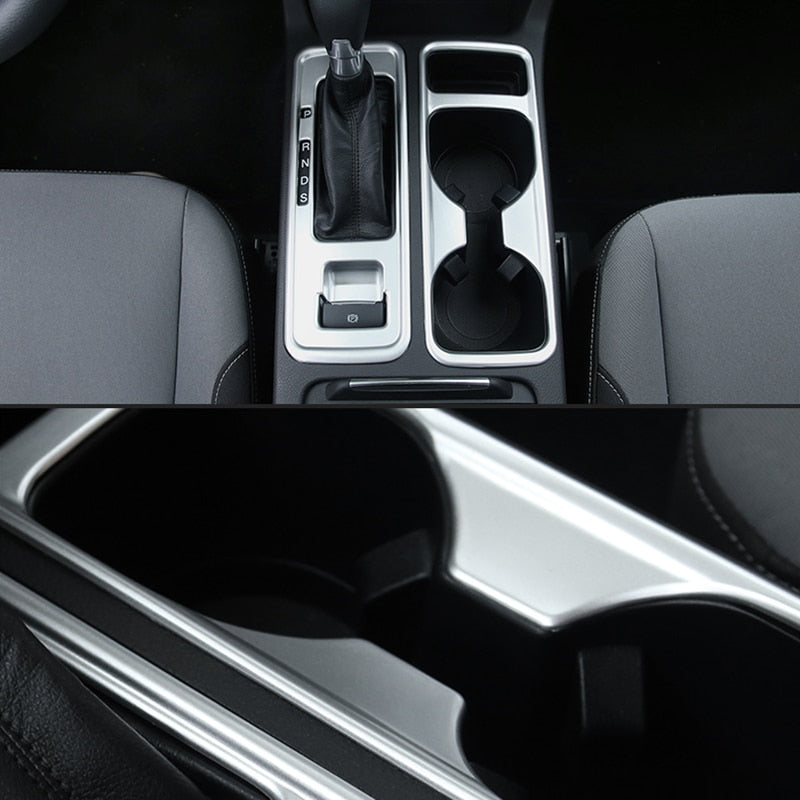 Ford Kuga Chrom Schaltehebel Getriebe Gehäuse Getränke Halter Abdeckung