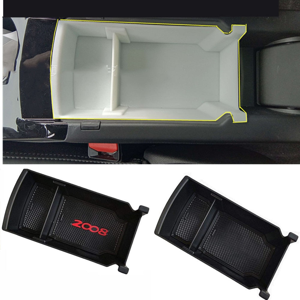 Peugeot 2008 / e-2008 Ablagekasten Mittelkonsole Armlehne Aufbewahrungsbox