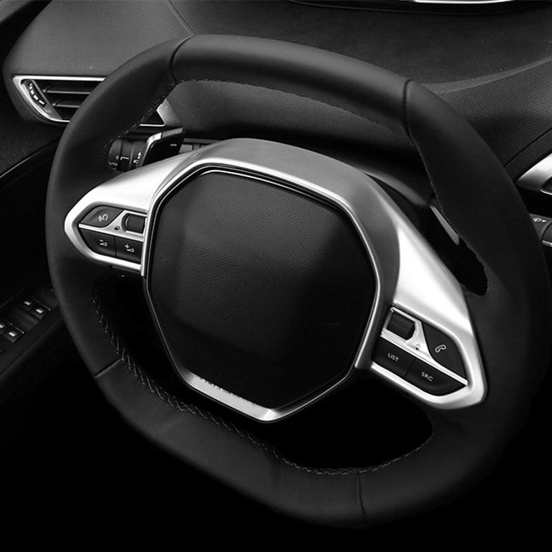 Peugeot 2008 / e-2008 Lenkrad Tasten Knopfe Abdeckung Rahmen