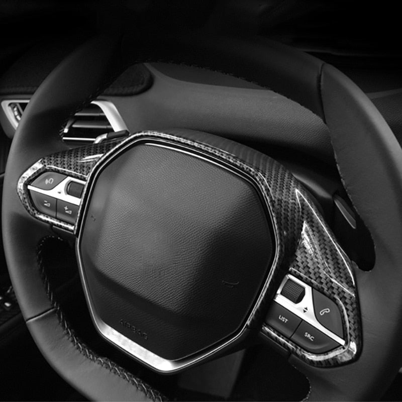 Peugeot 2008 / e-2008 Lenkrad Tasten Knopfe Abdeckung Rahmen