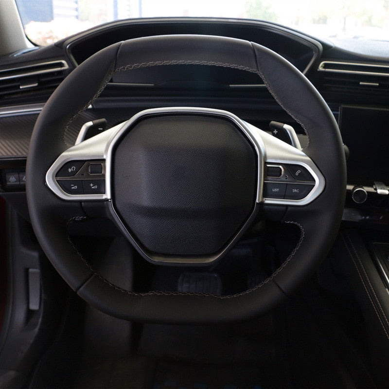 Peugeot 2008 / e-2008 Lenkrad Tasten Knopfe Abdeckung Rahmen