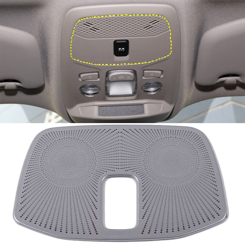 Peugeot 2008 / e-2008 Edelstahl Tür Lautsprecher Dach Leselicht Abdeckung Blende