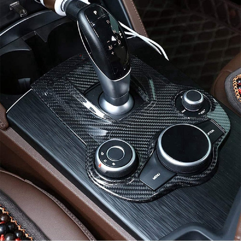Alfa Romeo Stelvio Schaltehebel Getriebe Mittelkonsole Gehäuse Abdeckung
