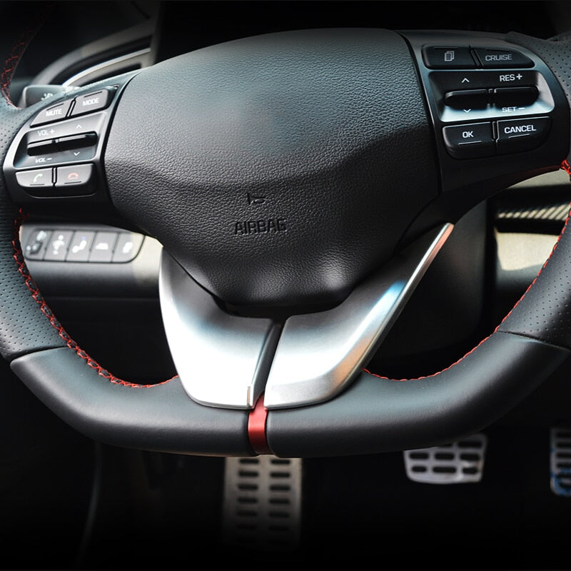 Hyundai Elantra AD Lenkrad Tasten Knopfe Abdeckung Rahmen