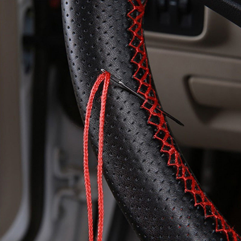Hyundai Lenkrad Künstliches Leder Abdeckung