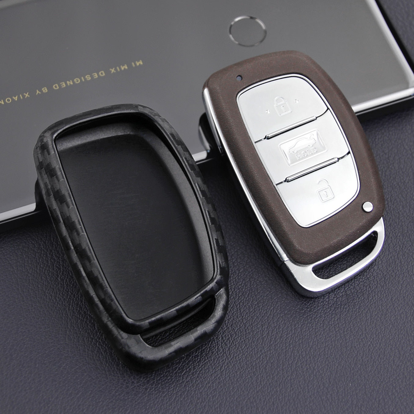 Hyundai Elantra Tucson Sonata Kieselgel Auto Schlüssel Schutz Hülle Etui
