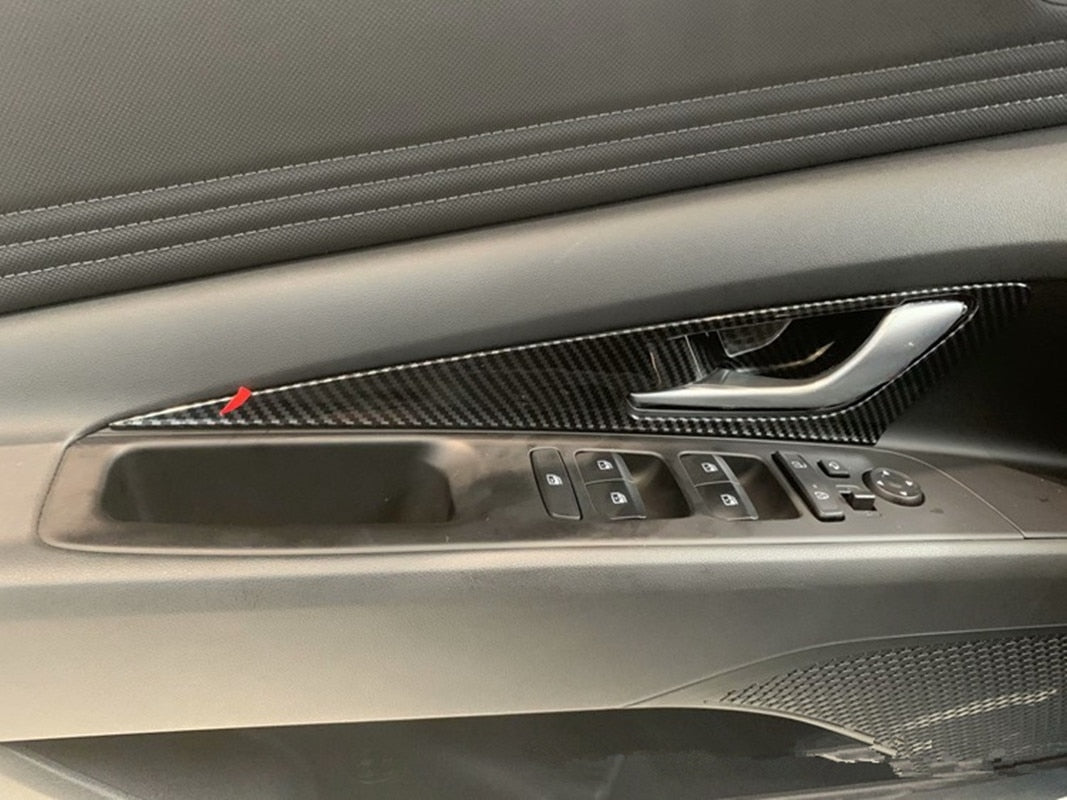 Hyundai Elantra CN7 Türgriff Innen Schalen Abdeckung Blende Rahmen