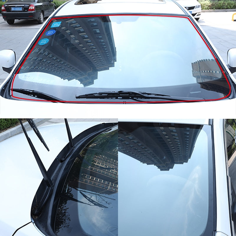 Auto Fenster Kratzer Streifen Schutz Gummi Dichtung