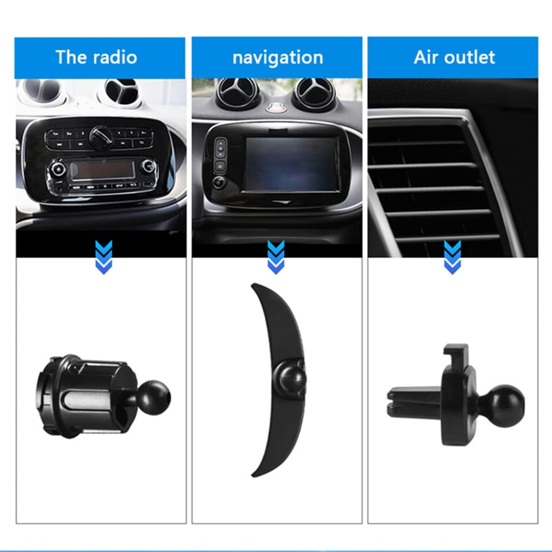 Smart fortwo forfour Handyhalterung Mobiltelefon Ständer Halter