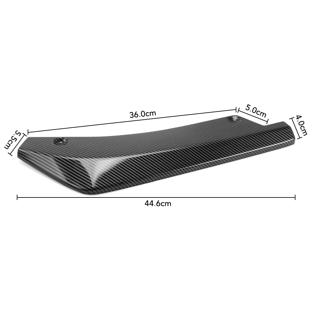 Hyundai Kona Elantra Heck Seitliche Stoßstange Spoiler Abdeckung