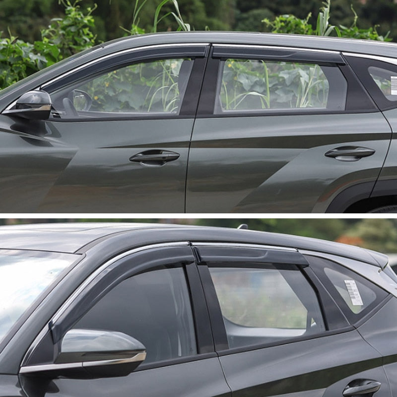 Hyundai Tucson NX4 Windabweiser Regenabweiser Seitenfenster Schutz
