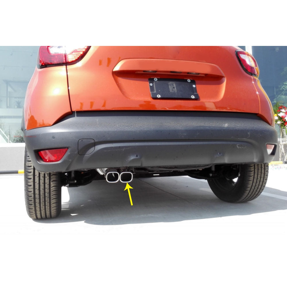 Renault Captur Auspuff Blende Endrohr Schalldämpfer Abdeckung