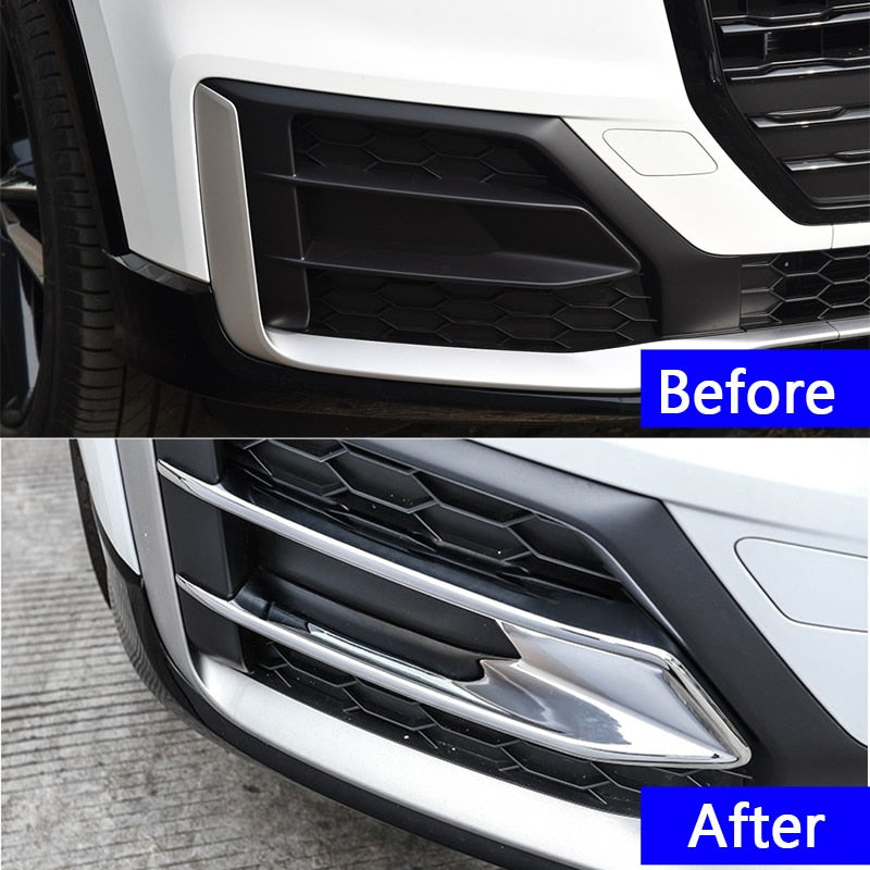 Audi Q2 Nebelscheinwerfer Licht Kühlergrill Vorne Abdeckung