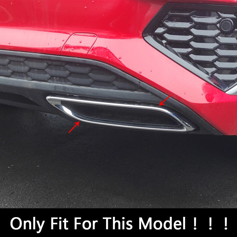 Audi A3 8Y Auspuff Blende Endrohr Schalldämpfer Edelstahl Abdeckung