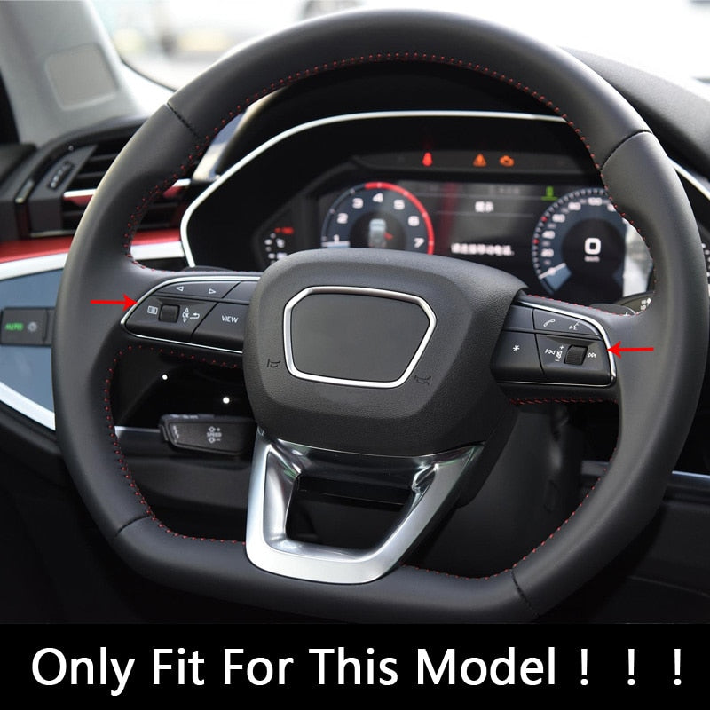 Audi A3 8Y / Q3 F3 / Q5 B9 Lenkradbezug Schaltfläche Taste Knopf Abdeckung