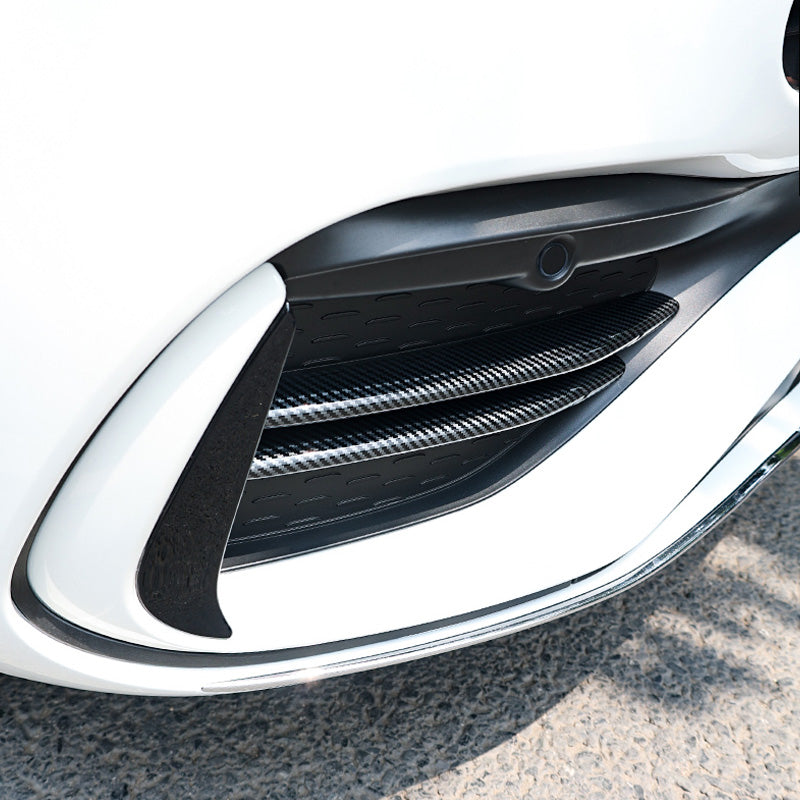 Mercedes C W206 Kühlergrill Vorne Leiste Nebelscheinwerfer Abdeckung