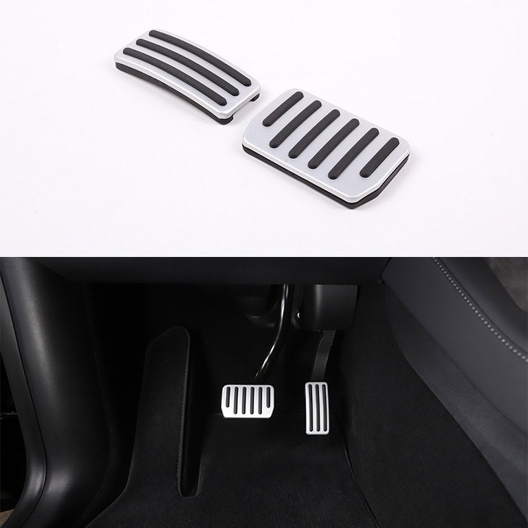 Passend für Tesla Model 3/Y (Baujahr 2022) Gaspedal-Abdeckung 2-teiliges Set