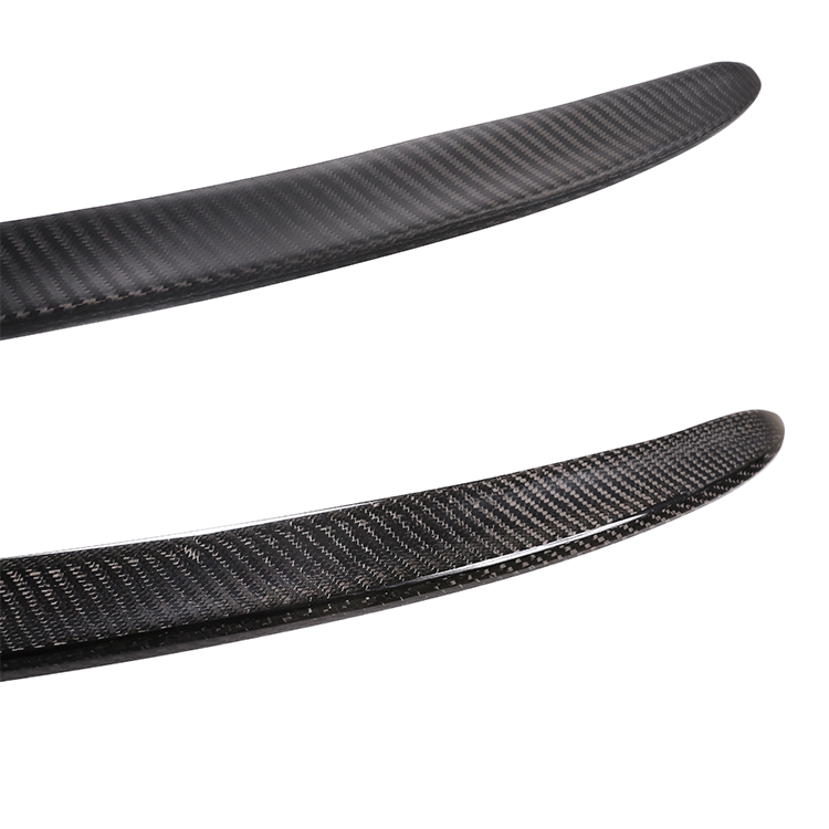 Für Tesla Heckspoiler Model 3 Originalversion Echte Kohlefaser Heckspoiler 1-teil Set