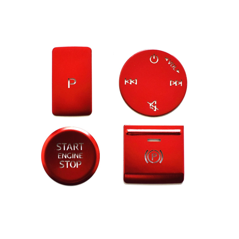 Audi A3 8Y Mittelkonsole Shaltehebel Start Stop Handbremse Knopf Abdeckung