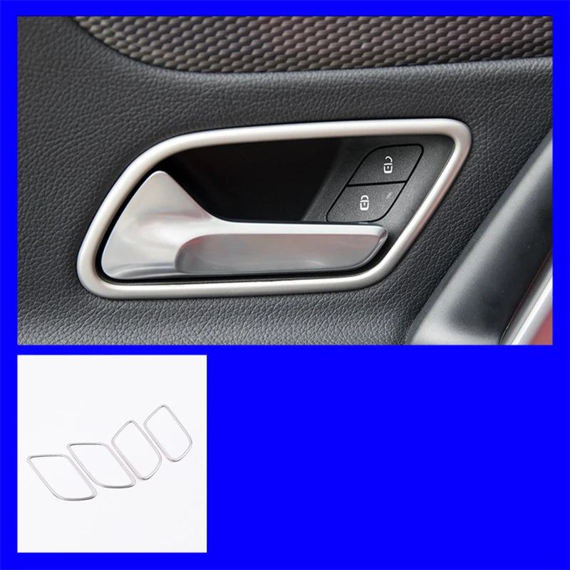 Mercedes A W177 / CLA C118 Edelstahl Türgriff Tür Innerer Abdeckung Rahmen