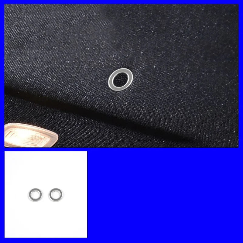 Mercedes A W177 / CLA C118 Edelstahl Dach Audio Lautsprecher Ring Abdeckung