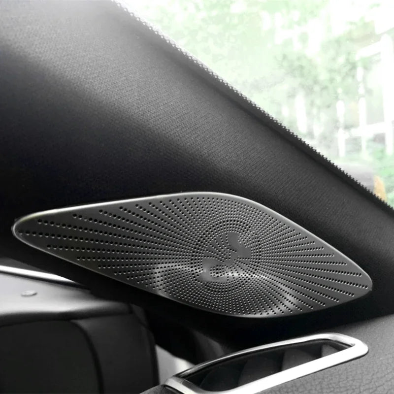 Mercedes A W177 / CLA C118 Edelstahl Tür Lautsprecher A Säule Abdeckung