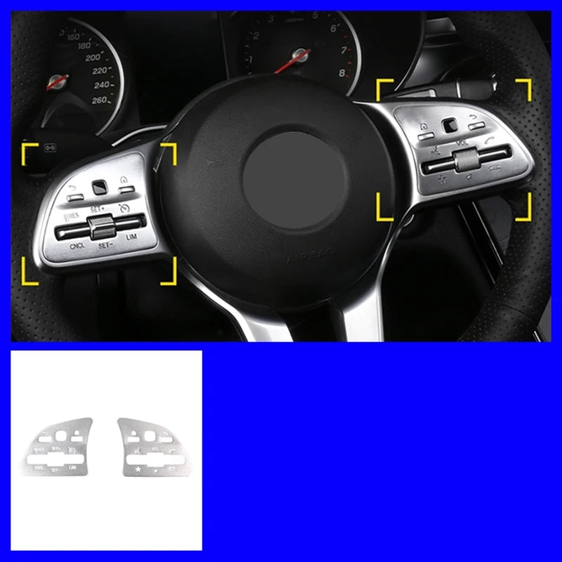 Mercedes Benz W247 X253 W213 W205 W177 Lenkrad Taste Knopf Schalter Abdeckung