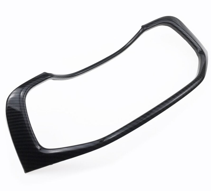 Volvo XC60 SPA Chrom Carbon Mittelkonsole Armaturenbrett Geschwindigkeitsmesser