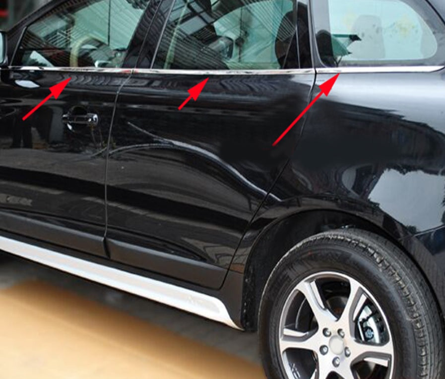 Volvo XC60 P3 Chrom Zierstab Leiste Fenster Abdeckung