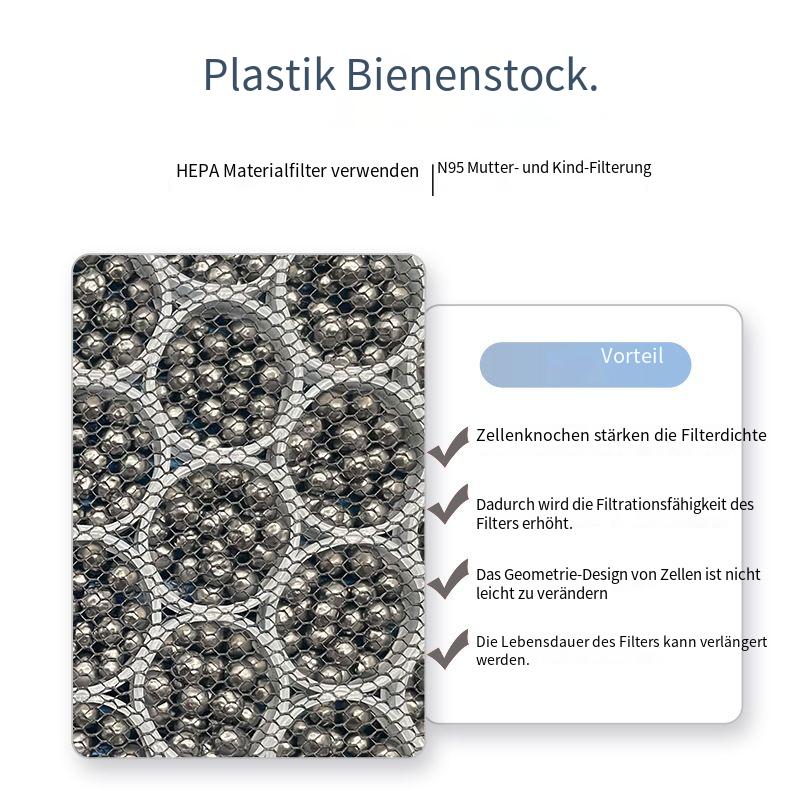 Geeignet für Buick Duft-Klimaanlagenfilter, Aktivkohle N95-Grad, Auto-Klimaanlagenfilter, PM2.5-Filterung
