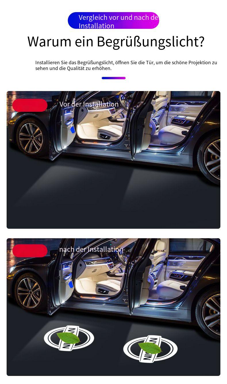Nissan Türprojektor – LED Willkommenslicht, Türbeleuchtung für Nissan Teana, X-Trail, Pathfinder, Tuning Zubehör