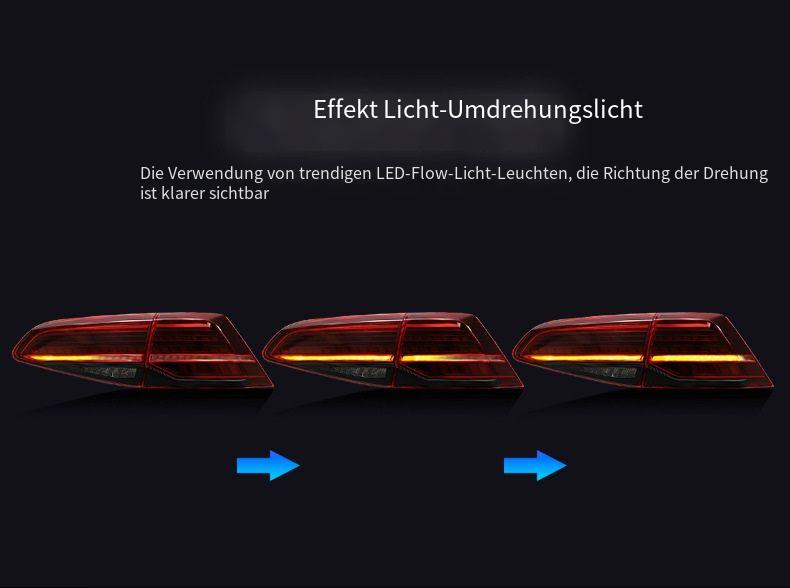 LED Rückleuchten-Set für VW Golf 7 (2014–2020) – Dynamischer Blinker & Bremslicht – Tuning Heckleuchten im OEM-Stil