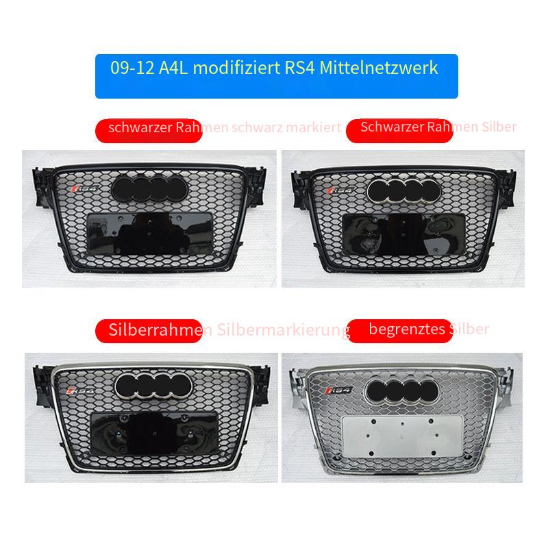 Audi A4 B8 RS4 Kühlergrill Tuning | Frontstoßstange Lüftungsgitter 2008–2012