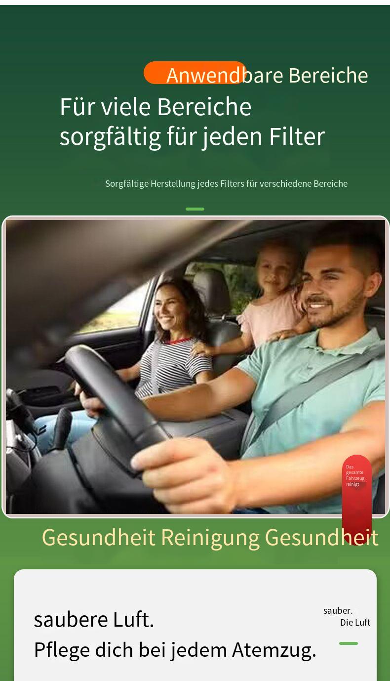 Geeignet für Buick Duft-Klimaanlagenfilter, Aktivkohle N95-Grad, Auto-Klimaanlagenfilter, PM2.5-Filterung
