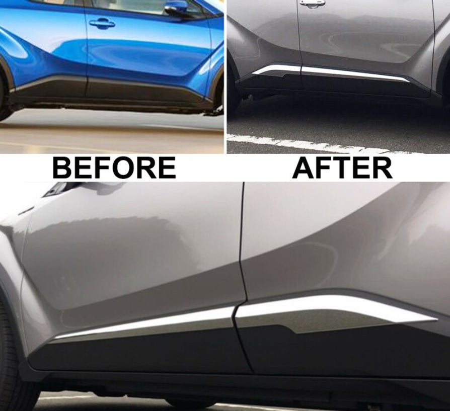 Toyota C-HR Chrom Zierleisten Seitenzierleisten Türleisten