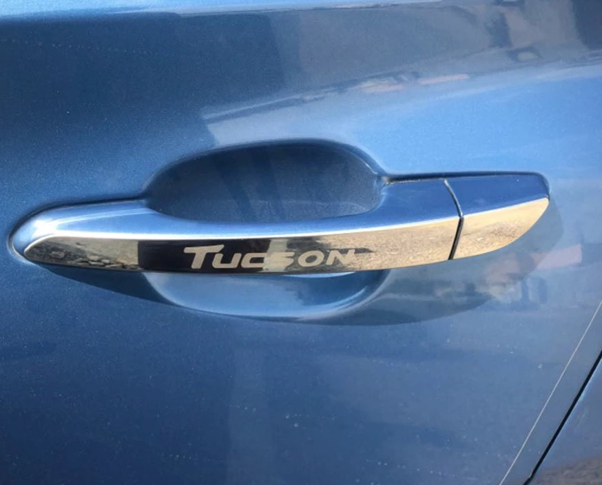 Hyundai Tucson Edelstahl Türgriff Außen Tür Abdeckung Rahmen